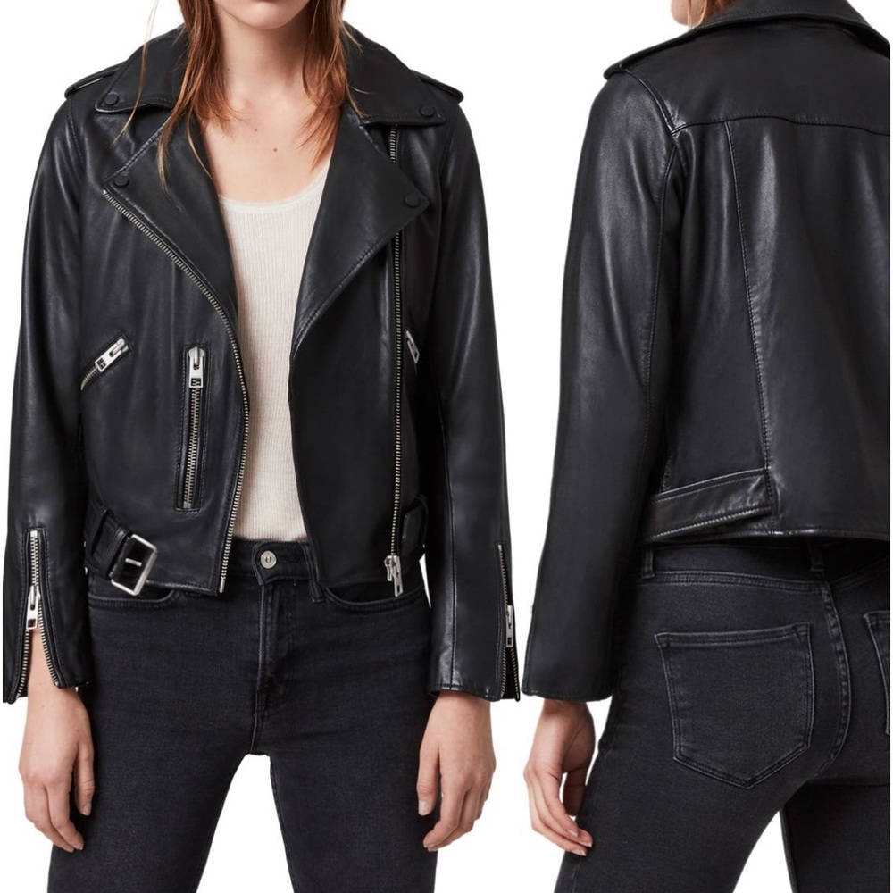 All Saints Leather Jacket